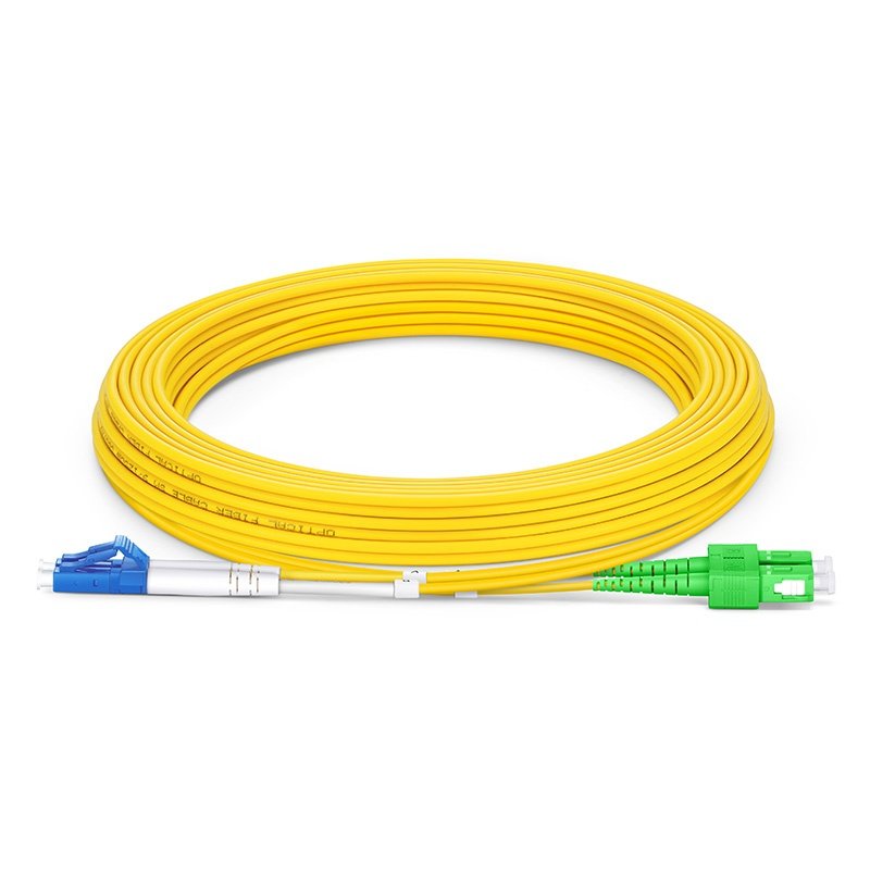 PATCH CORD SC-APC LC-UPC SM DUPLEX 3.0MMM 5M