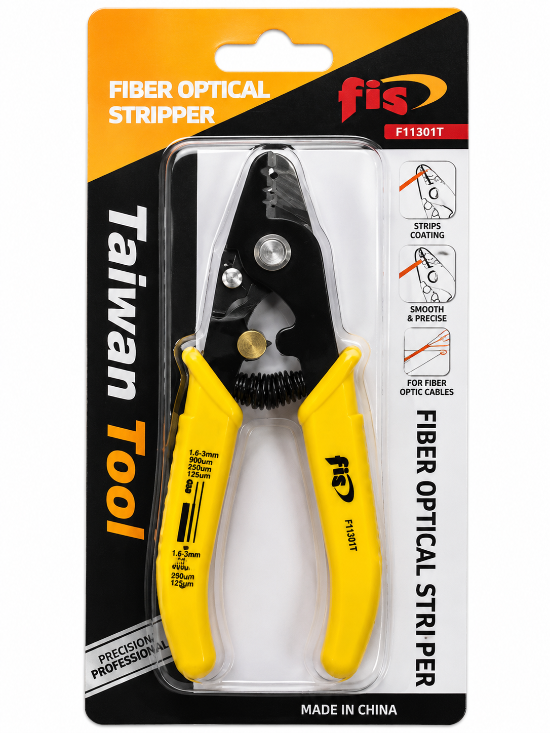 DECAPADOR PRECISION STRIPPERS 3 FUROS ALICATE FIS F11301T imagen 3