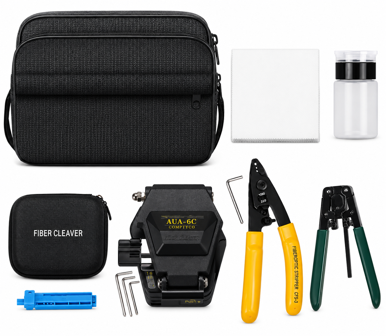 Kit de herramientas de fibra óptica FTTH